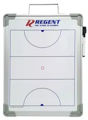 Regent 30x40cm Netball Coaches Board Sports Training Tactics Magnetic Whiteboard