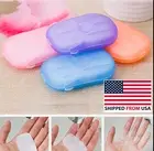 Free scented refill w/ 8 Pks (160 sheets) Portable scented/unscented Paper Soap