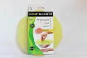Charles Viancin Yellow Lilypad Silicone Lid for Food Storage 8" for 7" bowls