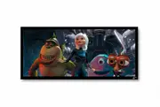 Elite Screens R115WH1-WIDE 115" Ultrawide Fixed Projector Screen