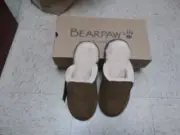 Nib BEARPAW WOMENS SCUFFS Pierre Hickory 8