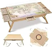TALGIC-1500 PC Puzzle board for adults with 6 drawers cover and legs