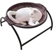 Cozy Cat Hammock Bed - Elevated Design, Breathable Mesh, Easy-Clean, Supports 15lbs