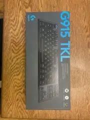 Logitech G915 TKL Lightspeed Mechanical Gaming Keyboard - Black (920-009495)