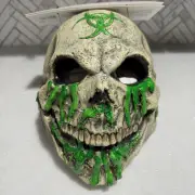 Radioactive Skull Mask Glows In Blacklight Mask Myers Halloween Mask