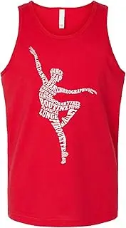 [Threadrock] Girls Dance Ballerina Typography Word Art Youth Tank Top