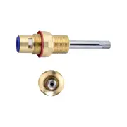 Shaw & Mason 1/4 Turn Clockwise Chrome Plate Ceramic Disc Wall Spindle