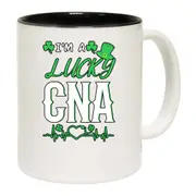 Im A Lucky Cna Nurse St Patricks Day Ireland Mug Cup