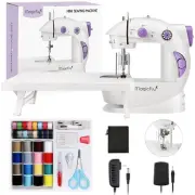 Mini Sewing Machine for Beginner, Dual Speed Portable Machine with Extension ...