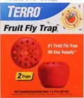 T2502 Indoor Fruit Fly Trap 2 Pack with 90-Day Lure Ready-to-Use Built-in Window