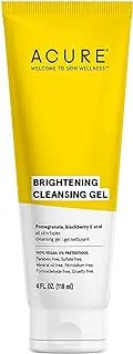 [Acure] Organics Brilliantly Brightening Cleansing Gel - 4 oz