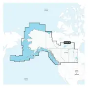 Navionics 010-C1467-30 Plus Naus013R Canada West And Alaska Microsd