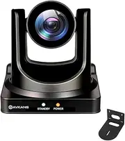 AVKANS NDI PTZ Cameras - 30X Full HD Live Streaming Video Camera with SDI, HDMI and IP Outputs, NDI HX 4.0, Poe vMix OBS Support