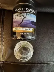 Yankee Candle EVENING AIR, white label, 22oz Large Jar NEW