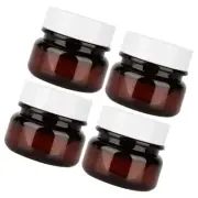 4 Pcs Eye Cream Bottle Travel Small Jar Sample Containers with Lids Empty