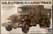 Tamiya 35218 U.S. 2 1/2-Ton 6x6 Cargo Truck 1/35 Scale Model Kit 2600 MM No. 218