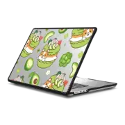 MacBook Pro 16-inch (M1 - M4) Impact Case Cute Corgi in the Apple Macaron with Avocado - Kawaii Puppy Dog with Sweet Dessert Foods & Fruit