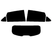 For Nissan Qashqai 2007-13 Pre Cut Window Tint Kit 20% Dark Rear Tinting Film