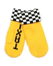 kate spade new york Taxi Checkerboard Mittens