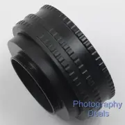 M52 to M42 17-31mm Adjustable Focus Helicoid Lens Adapter Macro Extension Tube