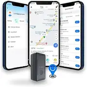 4G GPS Tracker for Vehicles, Kids, Cars, Trucks, 10S Update Car Tracker Device Hidden Tracking Vehicle Tracker Real-Time GPS Finder Locator, Long Battery Life to 10 Month