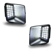 Rear Bumper license Plate Light Lamp Set Fit For 04-12 Chevy Colorado/GMC Canyon