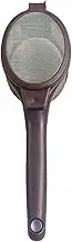Filter Spoon, Tea Strainer Spoon, 5.31x1.57x0.98 Inches Portable Fine Mesh, Ergonomic Handle Design, Manual Juice Filtering for Drinks, Coffee Brewing and Steeping Spoons