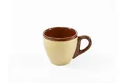 Brew-Harvest Matt/Gloss Brown Two Tone Espresso Cup 90Ml x 6
