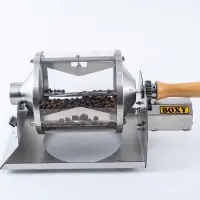 在飛比找蝦皮商城精選優惠-110V咖啡烘豆機咖啡烘焙機電熱耐高溫石英玻璃滾筒傢用商用咖