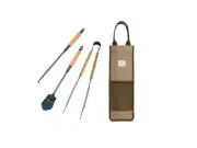 Snow peak bonfire tool set PRO N-024 black
