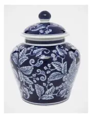 [Heritage] Hand-painted Round Ginger Jar