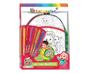 CoComelon Colour My Own Backpack Activity Set