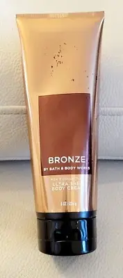 BATH & BODY WORKS MEN'S BODY CARE IN BRONZE BODY CREAM SIZE 8 OZ NEW