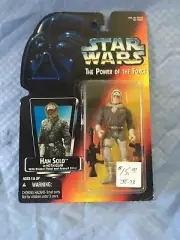 Hasbro Star Wars Power Of The Force Han Solo In Hoth Gear Action Figure SEALED
