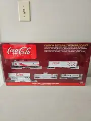 Coke Coco-Cola Collectible Train Set 1/87th Scale Train Set NEW