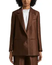 Peserico Front Button Blazer