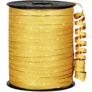 Gold Curling Ribbon 500 Yard Glitter Gold Ribbon Shiny Metallic Curling Ribbo...