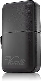 VONETTI Alpha Shield Elegante - Premium RFID Signal Blocker Box - Smart Car Key Faraday Signal Protector, Keyless Go RFID Blocking Case, Crypto Wallet Safe Box, Signal Blocker Faraday Tin (Black)