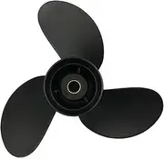LUMIXE 12 Tooth Spline Aluminum Boat Parts Propeller 8.9x8.5, for Tohatsu, for Outboard Motor 8HP 9.8HP MFS9.8 NSF9.8 3B2B64517-1 Boat Propeller