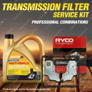 Ryco Transmission Filter + Full Synthetic Oil Kit for Nissan Navara D21 4CYL V6