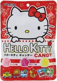 在飛比找Yahoo!奇摩拍賣優惠-♥小公主日本精品♥ HelloKitty扇雀飴凱蒂貓三種果汁