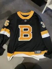 Signed Linus Ullmark Boston Bruins Jersey Fanatics