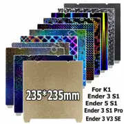 For Ender-3 S1 Pro/Ender Build Plate PEI Sheet Double Sided Spring Steel Sheet