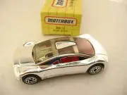 1993 MATCHBOX SUPERFAST #12 CHROME AUDI AVUS NEW IN BOX
