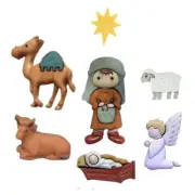 The Little Drummer Boy - Nativity - Christmas - Craft Sewing Scrap- Shelly's