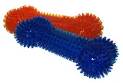 Gorilla Spiky Bone Large Fetch & Retrieve TPR Dog Toy for Medium & Large Size...