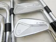 New Taylormade P7MC iron set 4-PW KBS Tour Stiff flex Steel irons P7 MC