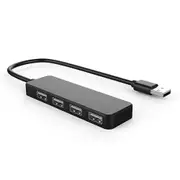 4 Port USB 2.0 HUB Compact & Slim USB HUB Splitter