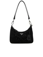Prada Reedition Shoulder Bag with Silver Hardware