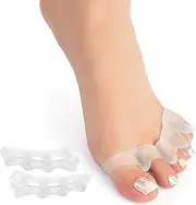 Niupiour Toe Separator for Women and Men, 8 Pack Bunion Corrector for Hammer Toe, Bunions, Silicone Toe Spacers Correctors for Straightening Overlapping Toe, Relieve Bunion Pain